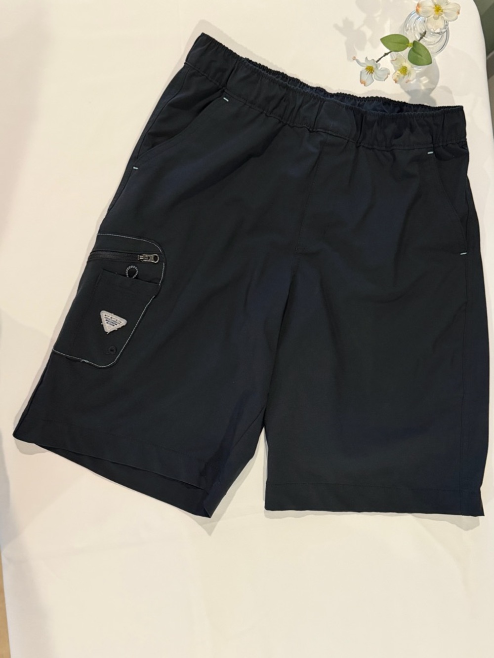 Columbia PFG Youth Boys Large 14/16 Terminal Tackle II Shorts - Black